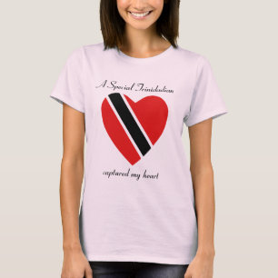 Trinidad- and Tobagoflaggen-Schatz-T - Shirt