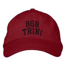 Trinidad Area Code Hat 868