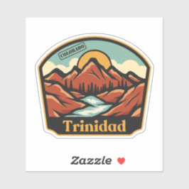 Trinidad, Colorado-Aufkleber Aufkleber