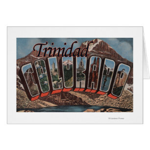 Trinidad, Colorado - Scènes de grandes lettres