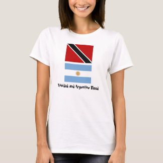 Trinidad_flag, Argentina_flag, Trinidad und Arg… T-Shirt