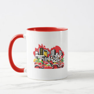 Trinidad Graffiti Stadtansichten Tasse