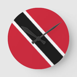Trinidad Runde Wanduhr