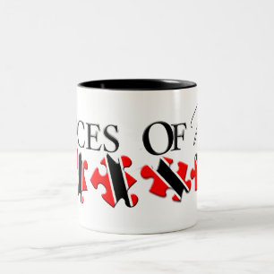 Trinidad-Tasse Zweifarbige Tasse