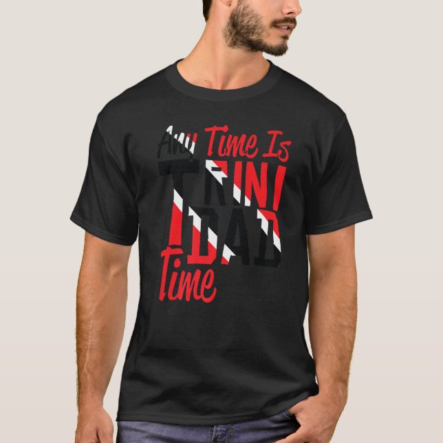 Trinidad Time - Trini - Spaß - Karibik Premium T-Shirt (Vorderseite)
