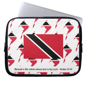 TRINIDAD TOBAGO Christlich Laptopschutzhülle