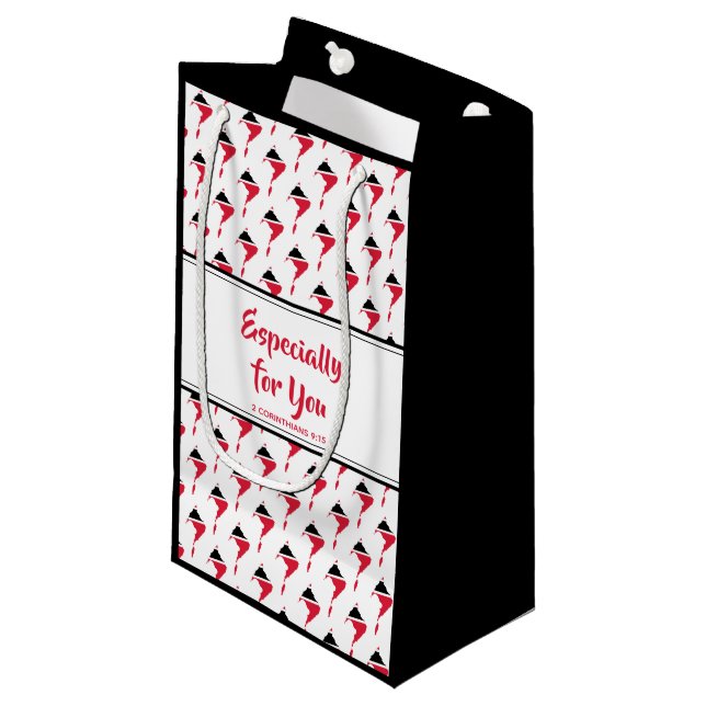TRINIDAD TOBAGO Christliches Party für individuell Kleine Geschenktüte (Vorderseite Schrägansicht)