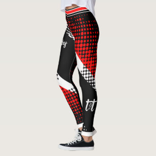 Trinidad & Tobago-Punktflagge Leggings
