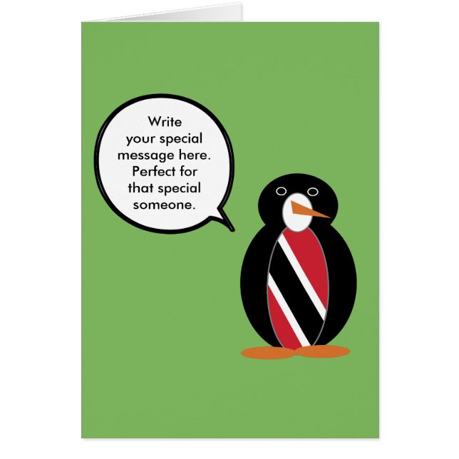 Trinidad Tobago Talking (Vorne)