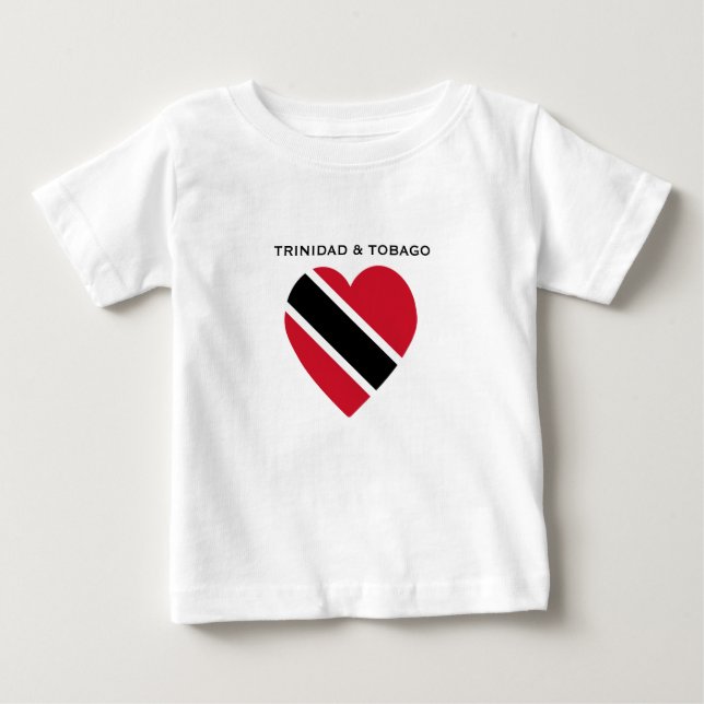 TRINIDAD UND TOBAGO BABY T-SHIRT (Vorderseite)