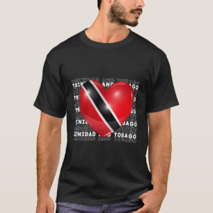 Trinidad und Tobago Bekleidung Trinidad Souvenir T T-Shirt