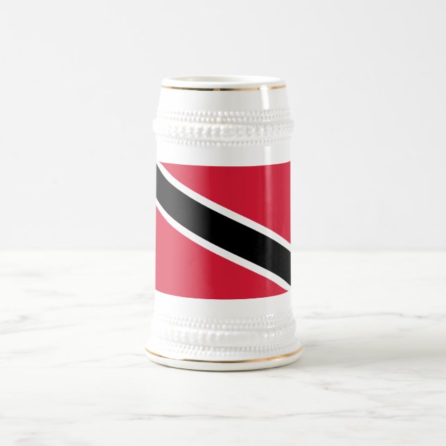 Trinidad und Tobago Bierglas (Mittel)