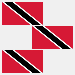 Trinidad und Tobago Etiketten