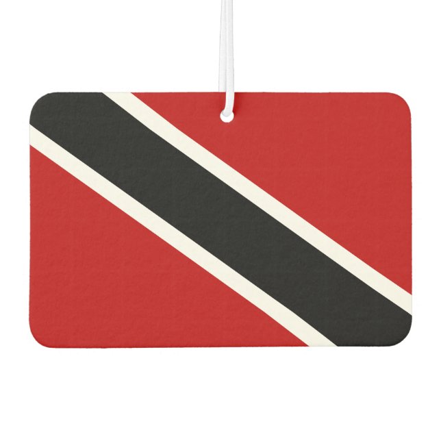 Trinidad und Tobago Flag Autolufterfrischer (Vorderseite)