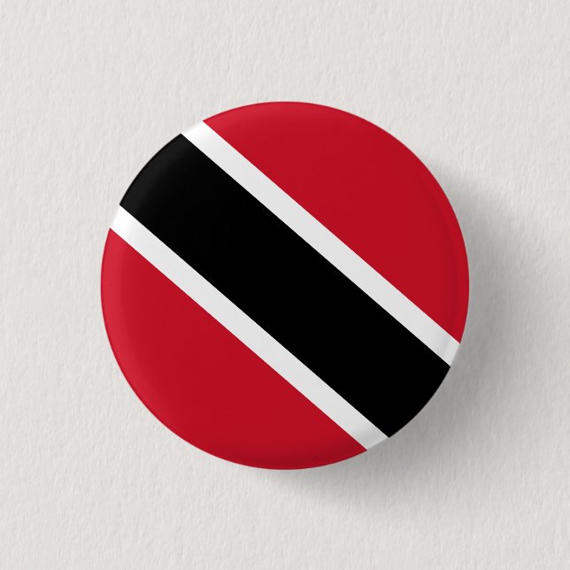 Trinidad und Tobago Flag Button (Vorderseite)