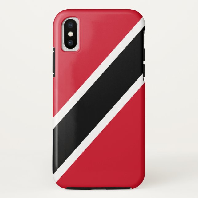 Trinidad und Tobago Flag Case-Mate iPhone Hülle (Rückseite)