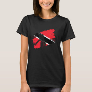 Trinidad und Tobago Flag Cricket Fan Player Coach T-Shirt