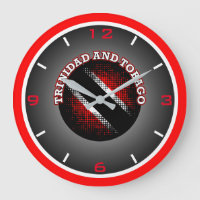 Trinidad und Tobago Flag (Dot Pattern)