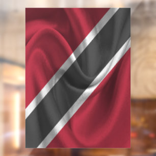 Trinidad und Tobago Flag Fensteraufkleber