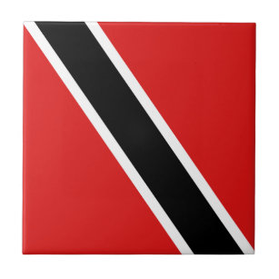 Trinidad und Tobago Flag Keramik Tile Fliese