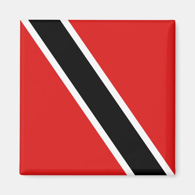 Trinidad und Tobago Flag Magnet (Vorne)