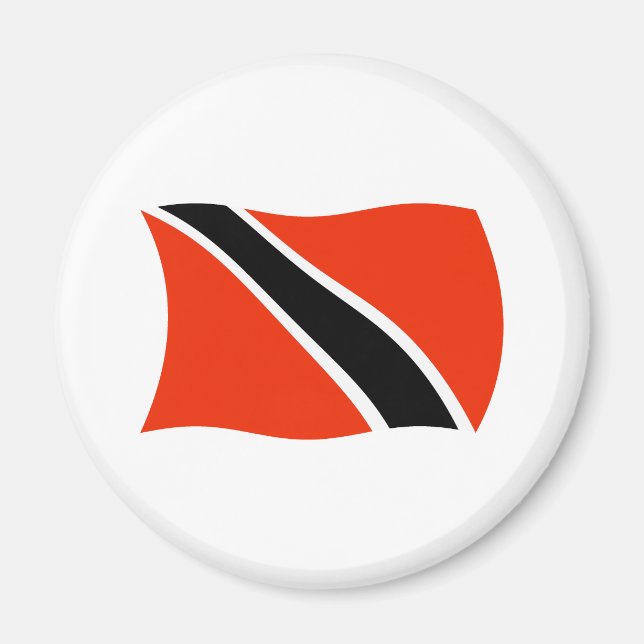Trinidad und Tobago Flag Magnet (Vorne)