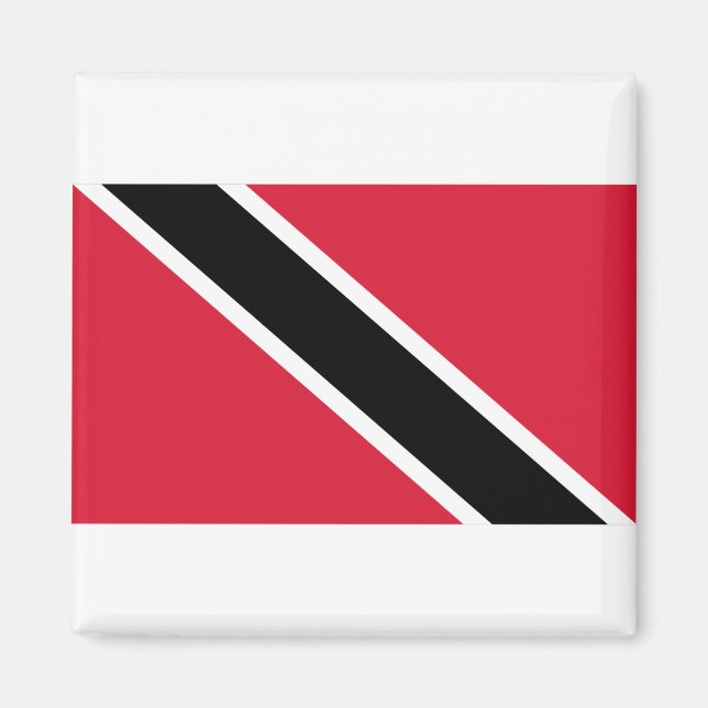 Trinidad und Tobago Flag Magnet (Vorne)