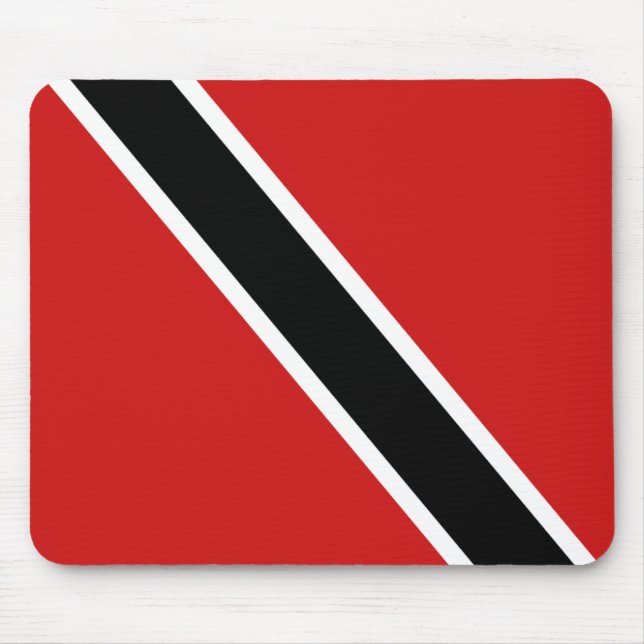 Trinidad und Tobago Flag Mousepad (Vorne)