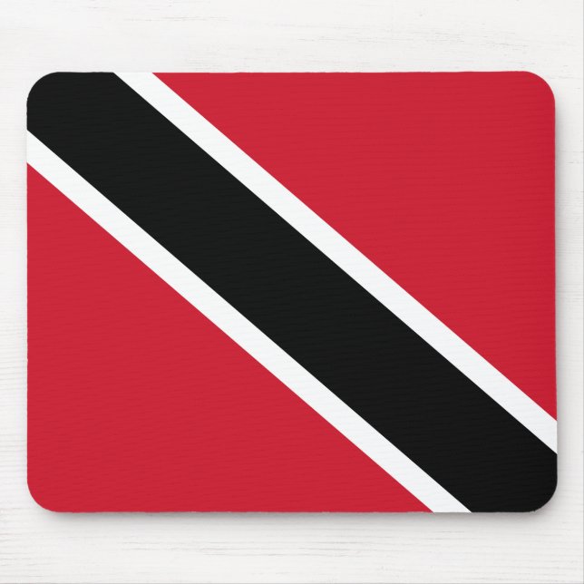 Trinidad und Tobago Flag Mousepad (Vorne)