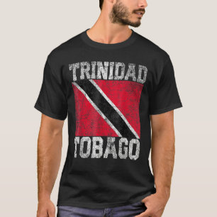 Trinidad und Tobago Flag National Pride Roots Coup T-Shirt