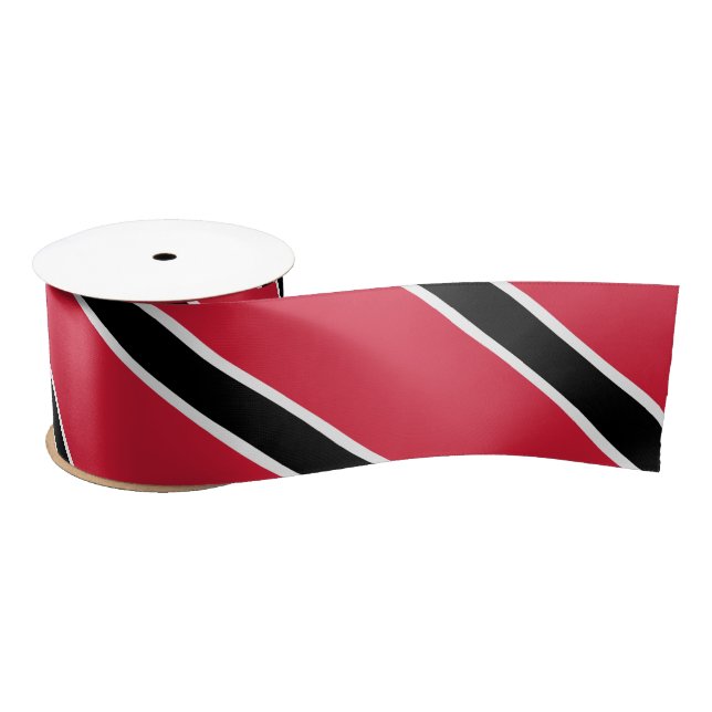 Trinidad und Tobago Flag Satinband (Spule)