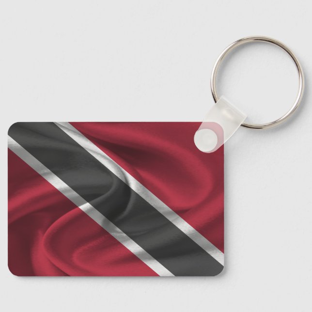 Trinidad und Tobago Flag Schlüsselanhänger (Vorderseite)