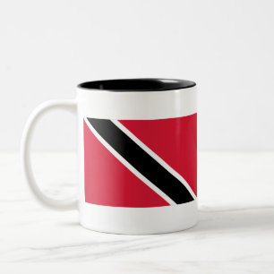 Trinidad und Tobago Flag Zweifarbige Tasse