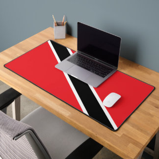 Trinidad und Tobago-Flagge Nationaler Stolz Schreibtischunterlage