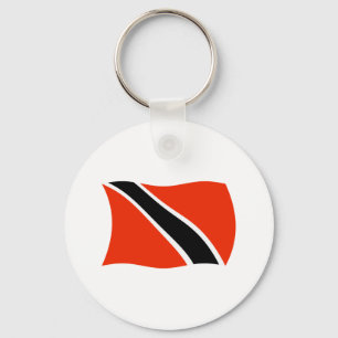 Trinidad und Tobago Flagge Schlüsselanhänger