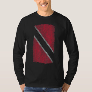 Trinidad und Tobago Flagge Wetterbedingter Look-E T-Shirt