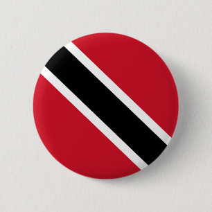 Trinidad und Tobago-Flaggen-Knopf Button
