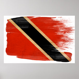 Trinidad und Tobago-Flaggen-Plakate Poster