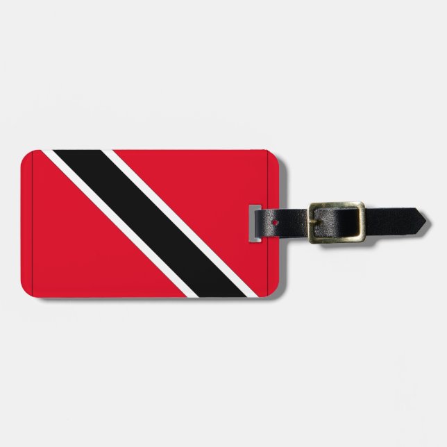 Trinidad und Tobago Gepäckanhänger (Vorderseite horizontal)