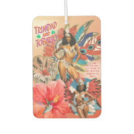 Trinidad und Tobago Iconic Carnival Air Freshener Autolufterfrischer