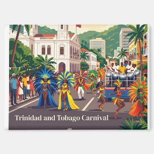Trinidad und Tobago Karneval Magnet