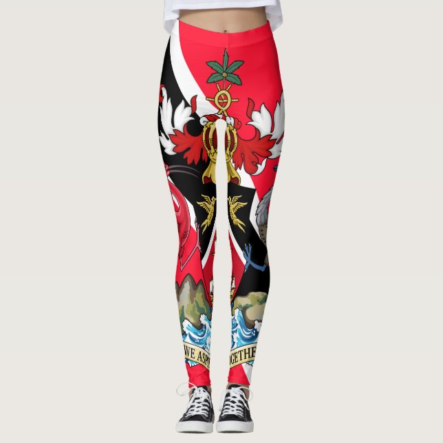 Trinidad und Tobago Leggings (Vorderseite)