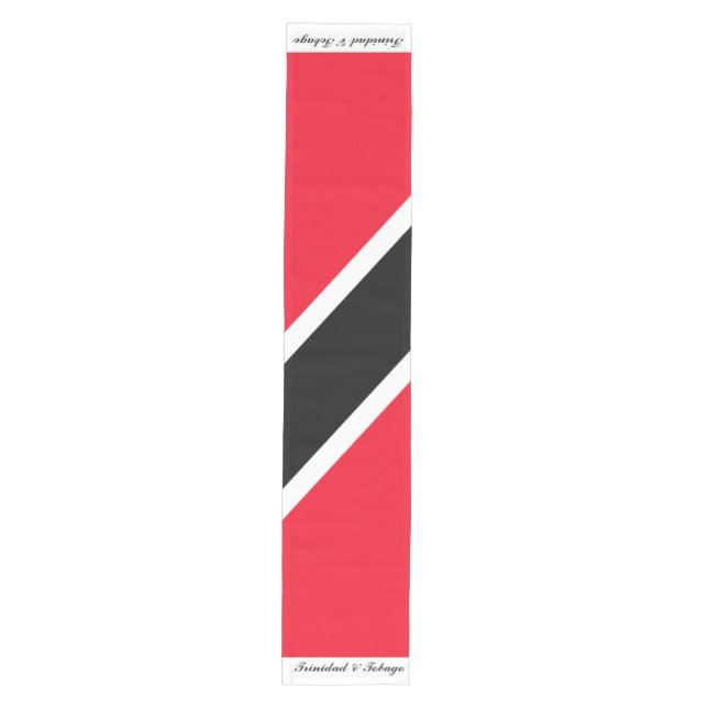 Trinidad und Tobago Mittelgroßer Tischläufer (Vorderseite)