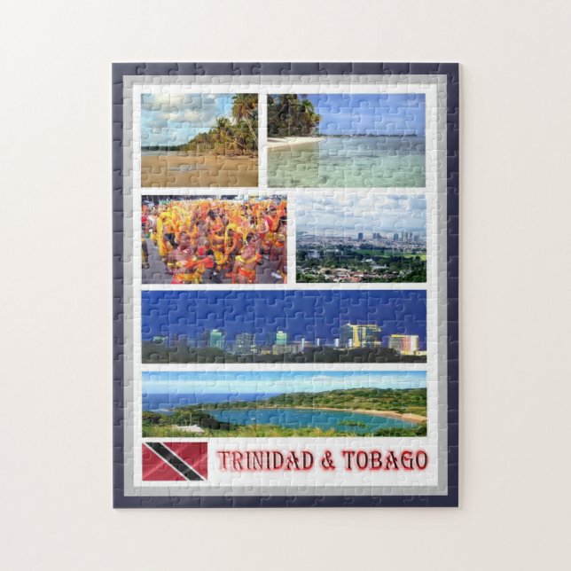 Trinidad und Tobago - Mosaik - (Vertikal)