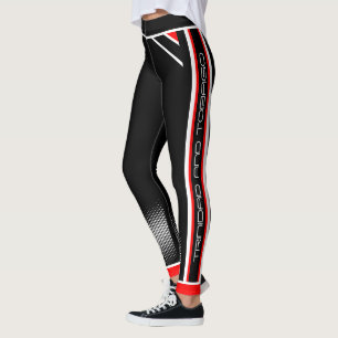 Trinidad und Tobago on (Red White Black) Leggings