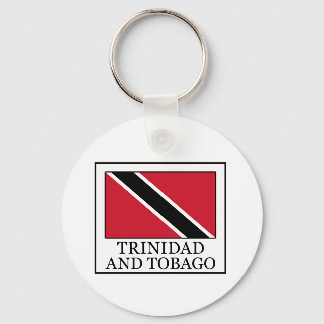 Trinidad und Tobago Schlüsselanhänger (Vorderseite)