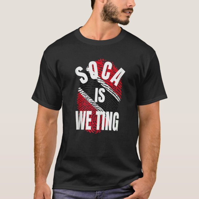 Trinidad und Tobago Soca T-Shirt (Vorderseite)