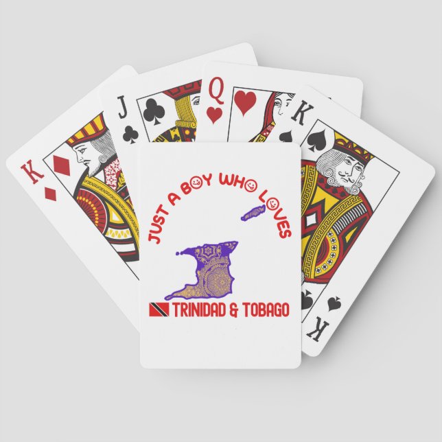 Trinidad und Tobago Spielkarten (Rückseite)