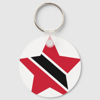Trinidad+und Tobago Star Schlüsselanhänger