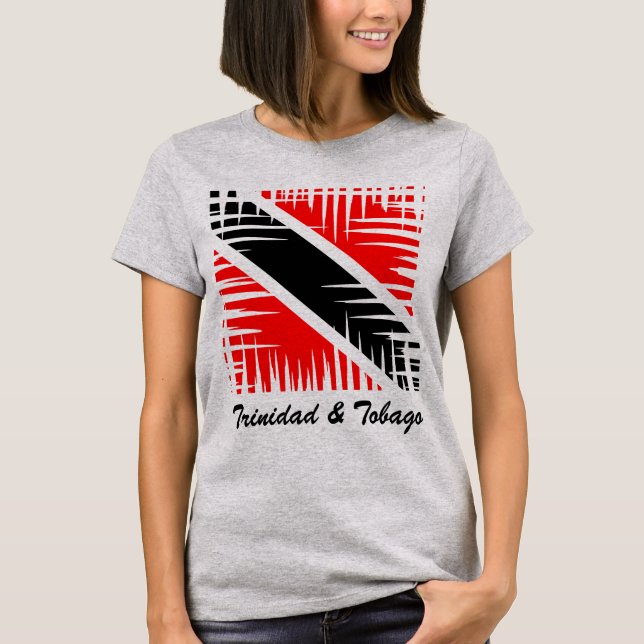 Trinidad und Tobago T-Shirt (Vorderseite)